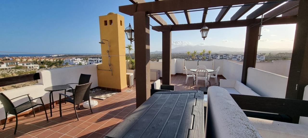 Homes of Spain, Ático Lomas del Mar V con vistas al mar y solárium grande, WIFI Playas de Vera Exterior foto